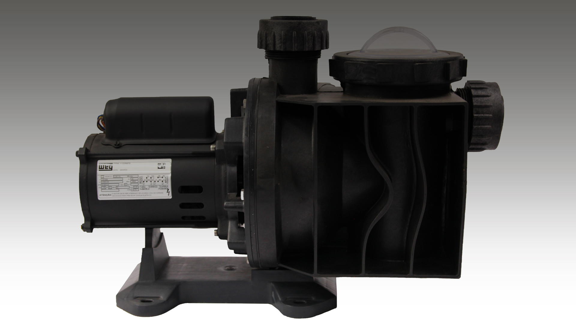 MOTOBOMBA AUTO ESCORVANTE C/ PRE-FILTRO POWER SILENCE 1/4 CV 110/220V 60HZ  